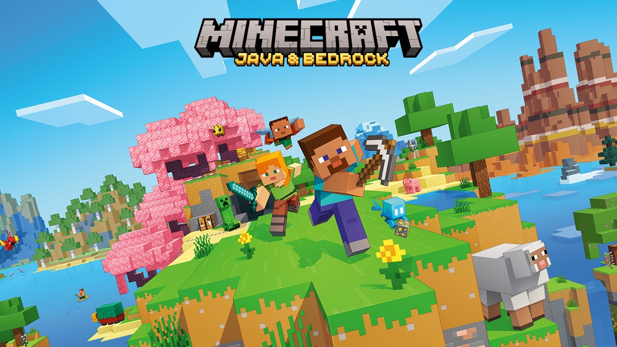 ภาพ Minecraft: Java & Bedrock Edition for PC จากหน้า Minecraft official